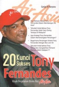 Image of 20 Kunci Sukses Tony Fernandes